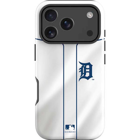 MLB Detroit Tigers Home Jersey iPhone 18 Pro Impact Case
