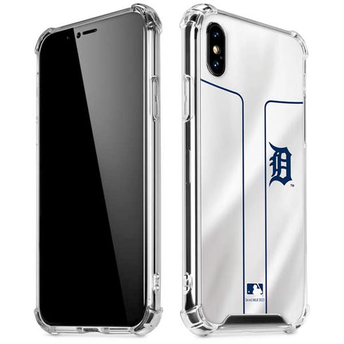 MLB Detroit Tigers Home Jersey iPhone X/XS Clear Case