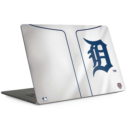 MLB Detroit Tigers Home Jersey MacBook Skins