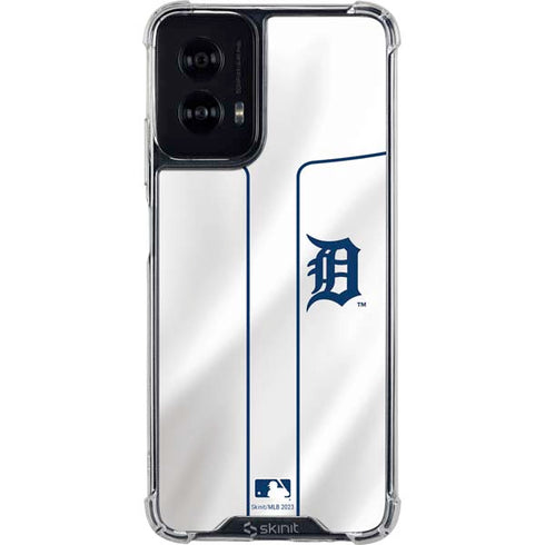 MLB Detroit Tigers Home Jersey Moto G Power 5G (2024) Clear Case