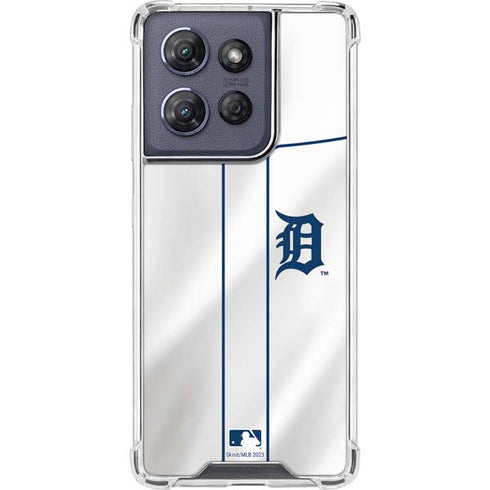 MLB Detroit Tigers Home Jersey Moto G Power 5G (2025) Clear Case