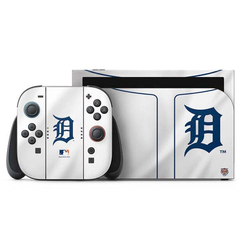 MLB Detroit Tigers Home Jersey Nintendo Skins