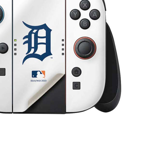 MLB Detroit Tigers Home Jersey Nintendo Switch 2 (2025) Joy-Con Controller Skin