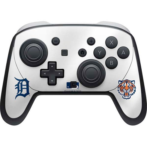MLB Detroit Tigers Home Jersey Nintendo Switch 2 (2025) Pro Controller Skin