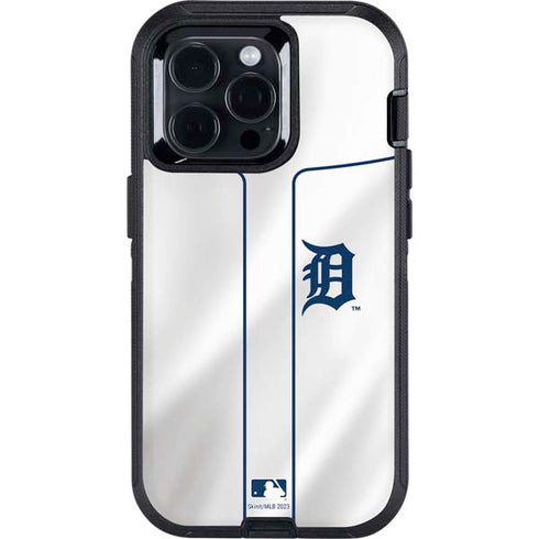 MLB Detroit Tigers Home Jersey Otterbox Defender iPhone Skin