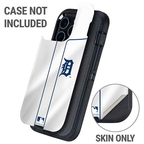 MLB Detroit Tigers Home Jersey Otterbox Defender iPhone Skin