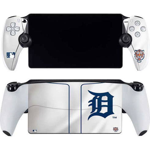 MLB Detroit Tigers Home Jersey PlayStation Portal Remote Player Skin