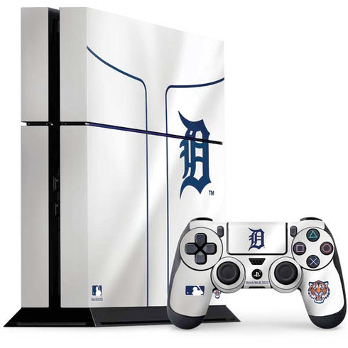 MLB Detroit Tigers Home Jersey PlayStation PS4 Skins