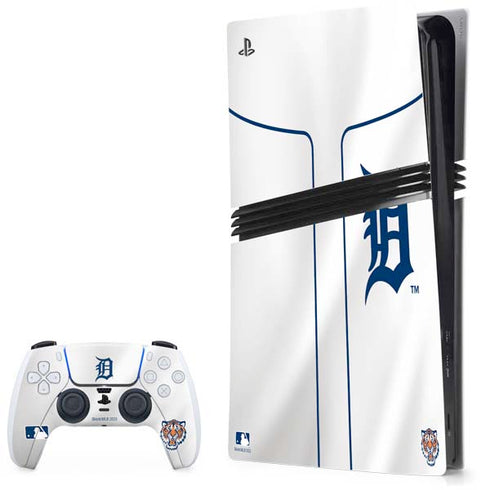 MLB Detroit Tigers Home Jersey PlayStation PS5 Skins