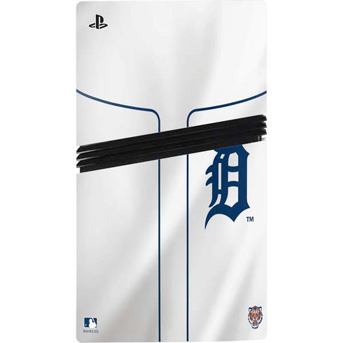 MLB Detroit Tigers Home Jersey PS5 Pro Console Skin