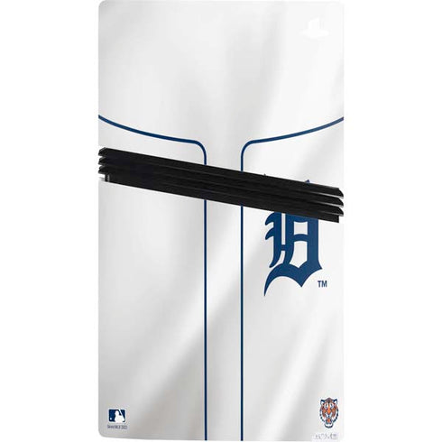 MLB Detroit Tigers Home Jersey PS5 Pro Console Skin