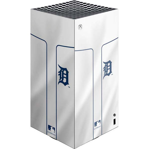 MLB Detroit Tigers Home Jersey XBox Series X Digital Edition Console Skin