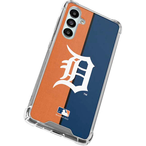 MLB Detroit Tigers Split Galaxy A16 5G Clear Case