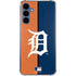 MLB Detroit Tigers Split Galaxy A35 5G Clear Case