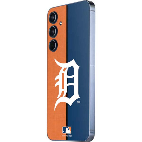 MLB Detroit Tigers Split Galaxy A36 5G Skin