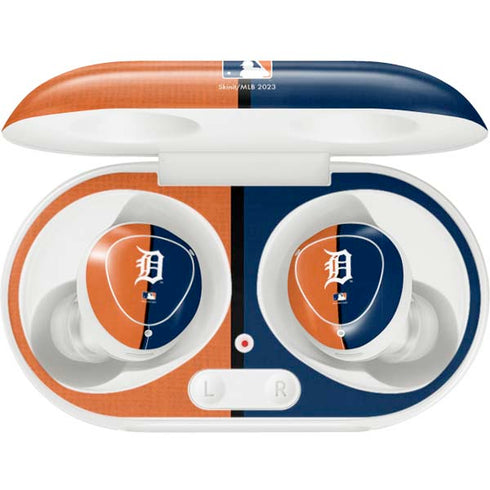MLB Detroit Tigers Split Galaxy Buds Plus Skin