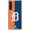 MLB Detroit Tigers Split Galaxy S24 FE Clear Case