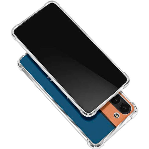 MLB Detroit Tigers Split Galaxy S24 FE Clear Case