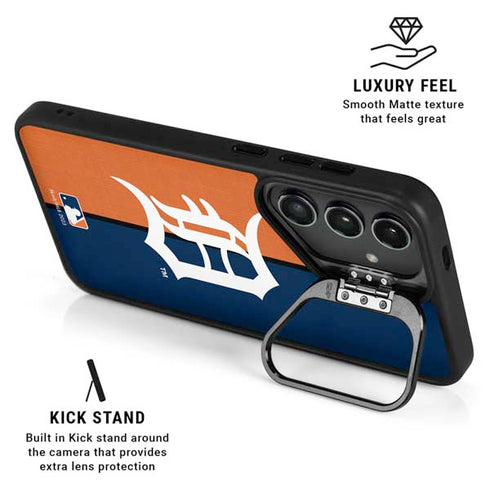 MLB Detroit Tigers Split Galaxy S24 FE Kickstand Case