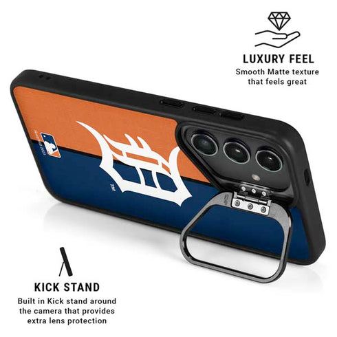 MLB Detroit Tigers Split Galaxy S25 Plus Kickstand Case