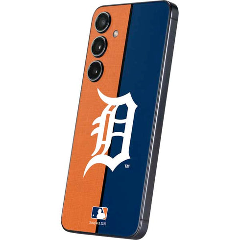 MLB Detroit Tigers Split Galaxy S25 Plus Skin