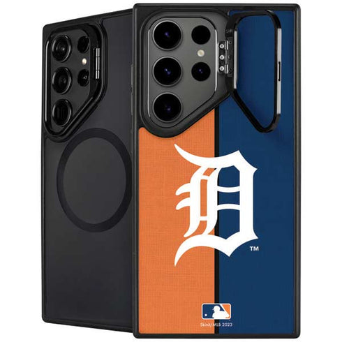 MLB Detroit Tigers Split Galaxy S25 Ultra Kickstand Case