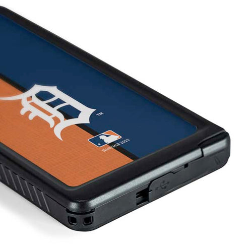 MLB Detroit Tigers Split Galaxy S24 Ultra Waterproof Case