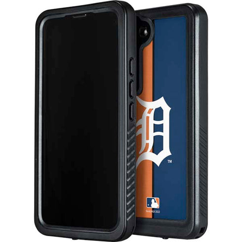 MLB Detroit Tigers Split Galaxy S24 Waterproof Case