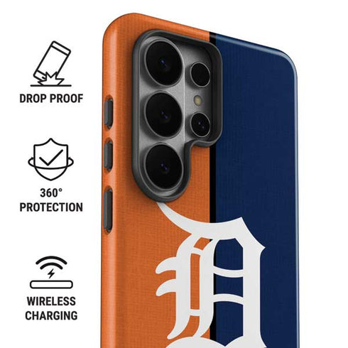 MLB Detroit Tigers Split Galaxy S26 Ultra Impact Case