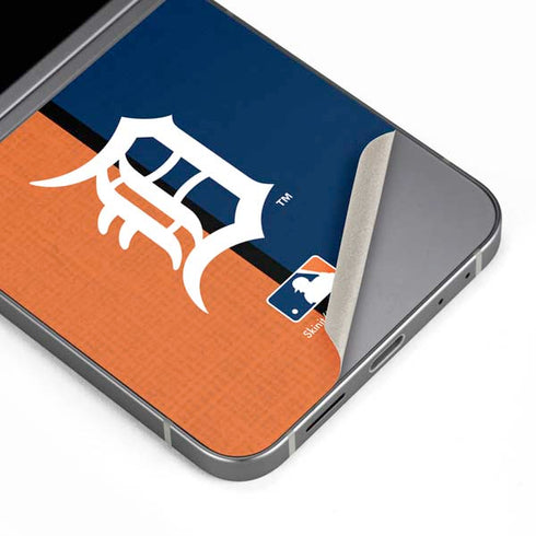 MLB Detroit Tigers Split Galaxy Z Flip6 Skin