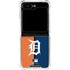 MLB Detroit Tigers Split Galaxy Z Flip6 Clear Case