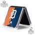 MLB Detroit Tigers Split Galaxy Z Flip6 Clear Case