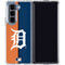 MLB Detroit Tigers Split Galaxy Z Fold5 5G Clear Case