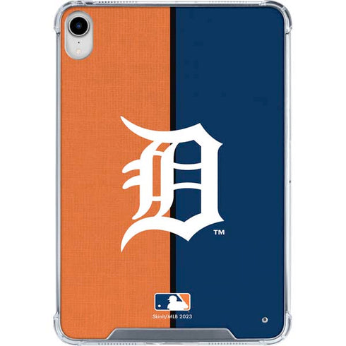 MLB Detroit Tigers Split iPad 11th Gen (2025) Clear Case