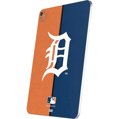 MLB Detroit Tigers Split iPad Pro 13in M4 (2024) Skin