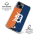 MLB Detroit Tigers Split iPhone 15 Clear Case