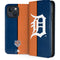 MLB Detroit Tigers Split iPhone 15 Plus Folio Case