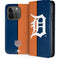 MLB Detroit Tigers Split iPhone 15 Pro Folio Case