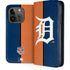 MLB Detroit Tigers Split iPhone 15 Pro Folio Case