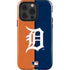 MLB Detroit Tigers Split iPhone 15 Pro Impact Case