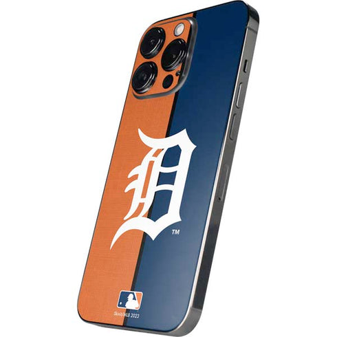 MLB Detroit Tigers Split iPhone 15 Pro Max Skin