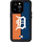 MLB Detroit Tigers Split iPhone 15 Pro Waterproof Case