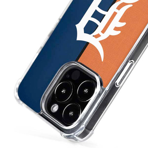 MLB Detroit Tigers Split iPhone 16 Pro MagSafe Case
