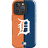 MLB Detroit Tigers Split iPhone 16 Pro Max Impact Case