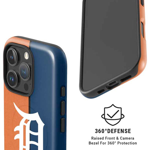 MLB Detroit Tigers Split iPhone 16 Pro Max Magsafe Impact Case