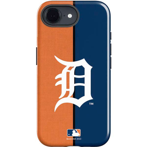 MLB Detroit Tigers Split iPhone 16e Impact Case