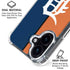 MLB Detroit Tigers Split iPhone 17 Clear Case