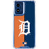 MLB Detroit Tigers Split Moto G 5G (2024) Clear Case