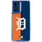 MLB Detroit Tigers Split Moto G Play 4G (2024) Clear Case