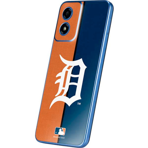 MLB Detroit Tigers Split Moto G Play 4G (2024) Skin
